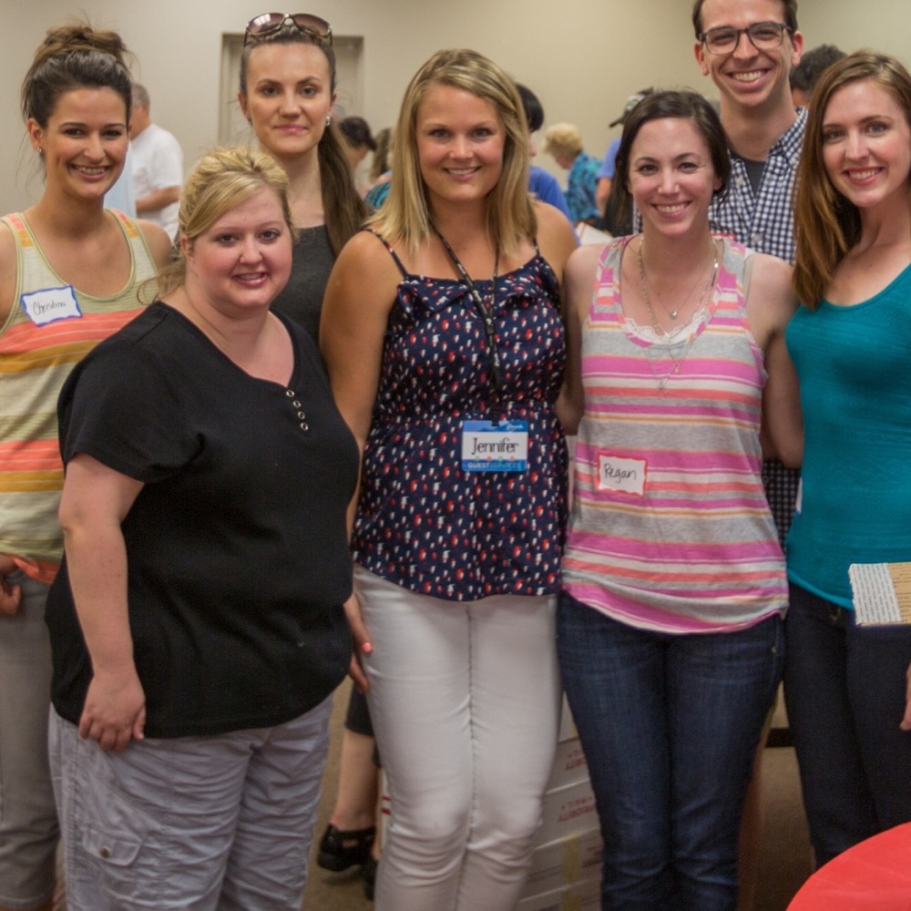 MNG Mango Red White Blue Bird Print Top